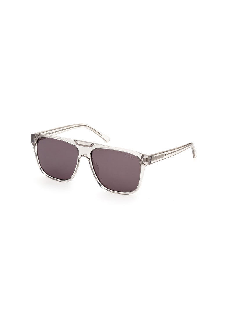 GUESS Men's UV Protection Square Sunglasses - GU0005620A58 - Lens Size: 58 Mm - Image 1